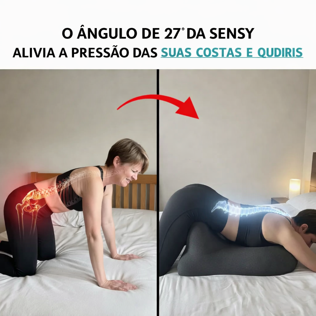 SENSY - Travesseiro de Suporte Intimo