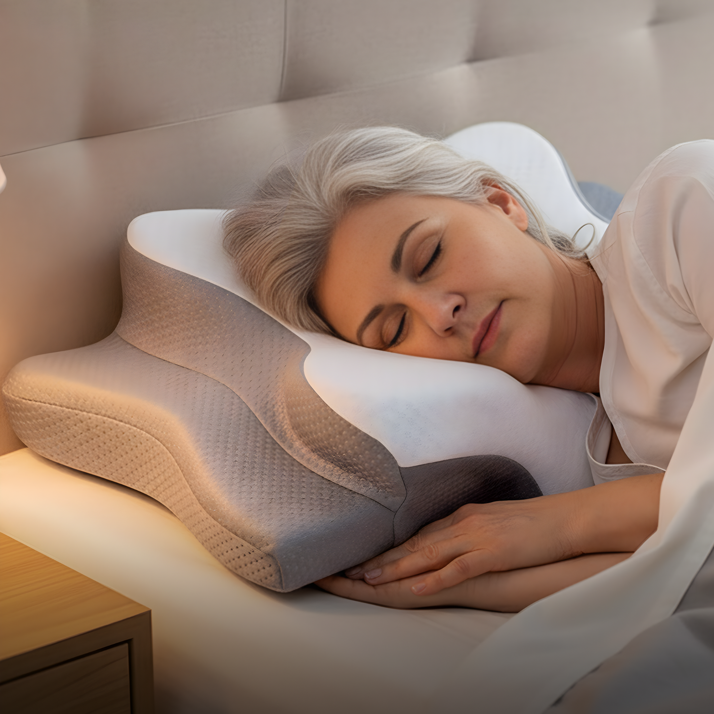 Travesseiro Ergonômico para Sono Profundo